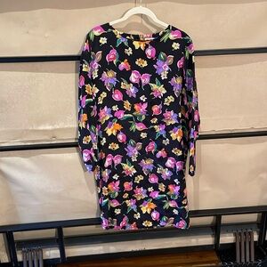 Floral vintage dress